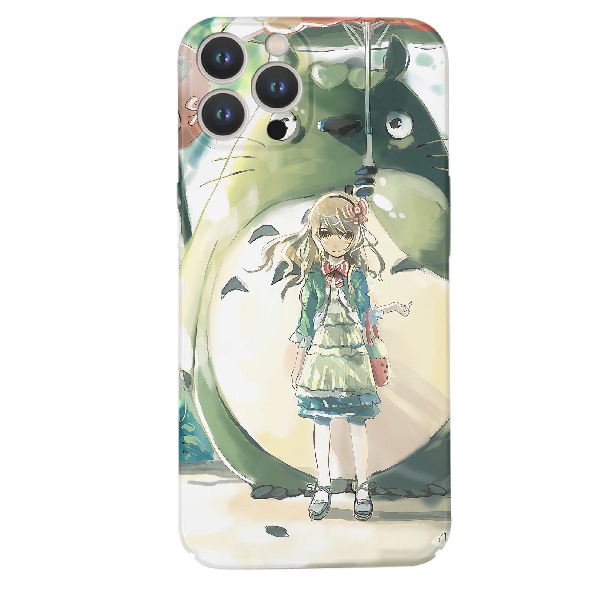 （画像用） となりのトトロ 草壁メイ 草壁サツキ My Neighbor Totoro Satsuki Kusakabe Mei Kusakabe 【iPhone 14シリーズ対応】ハードケース